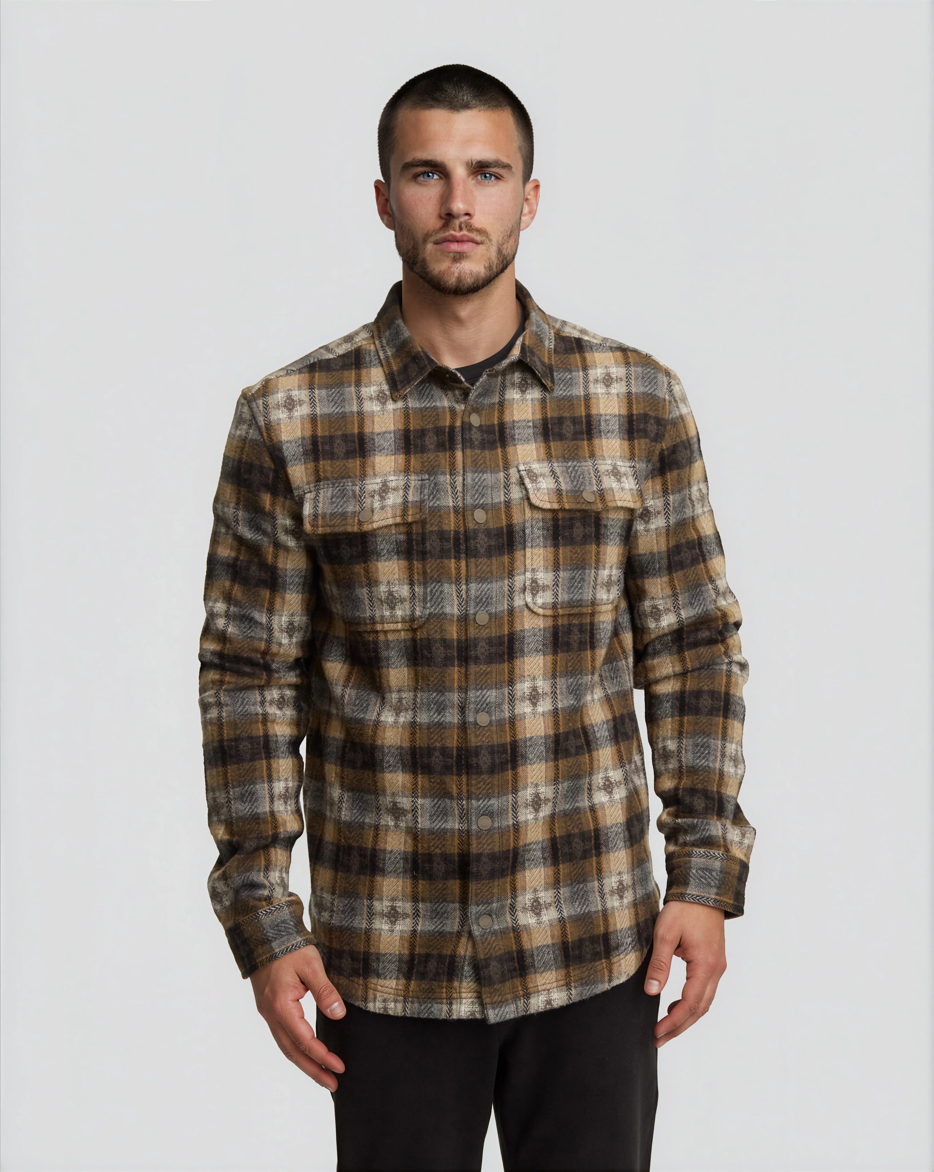 Kapok Flannel Jacquard Colville