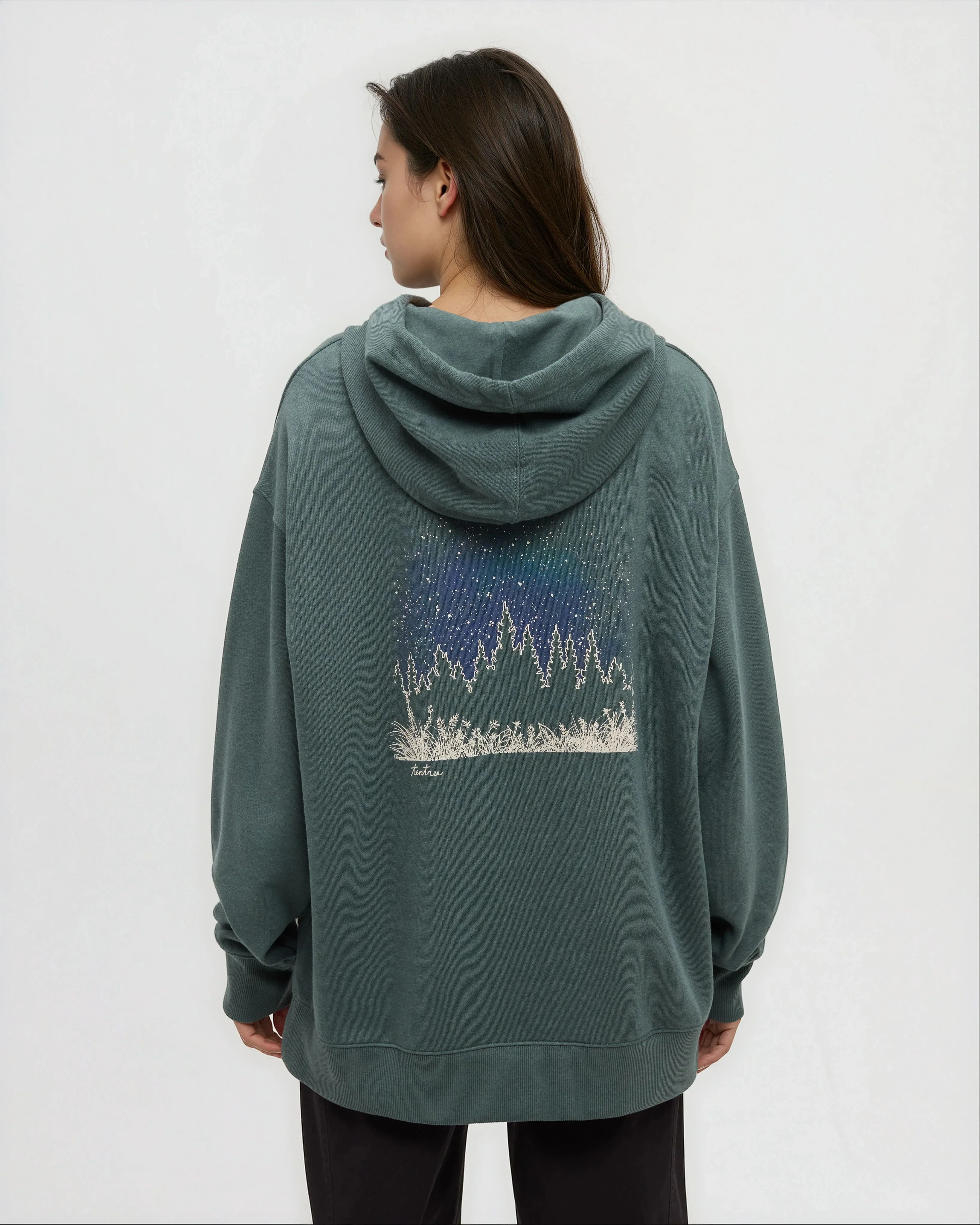 Parks Landscape Oversized Hoodie