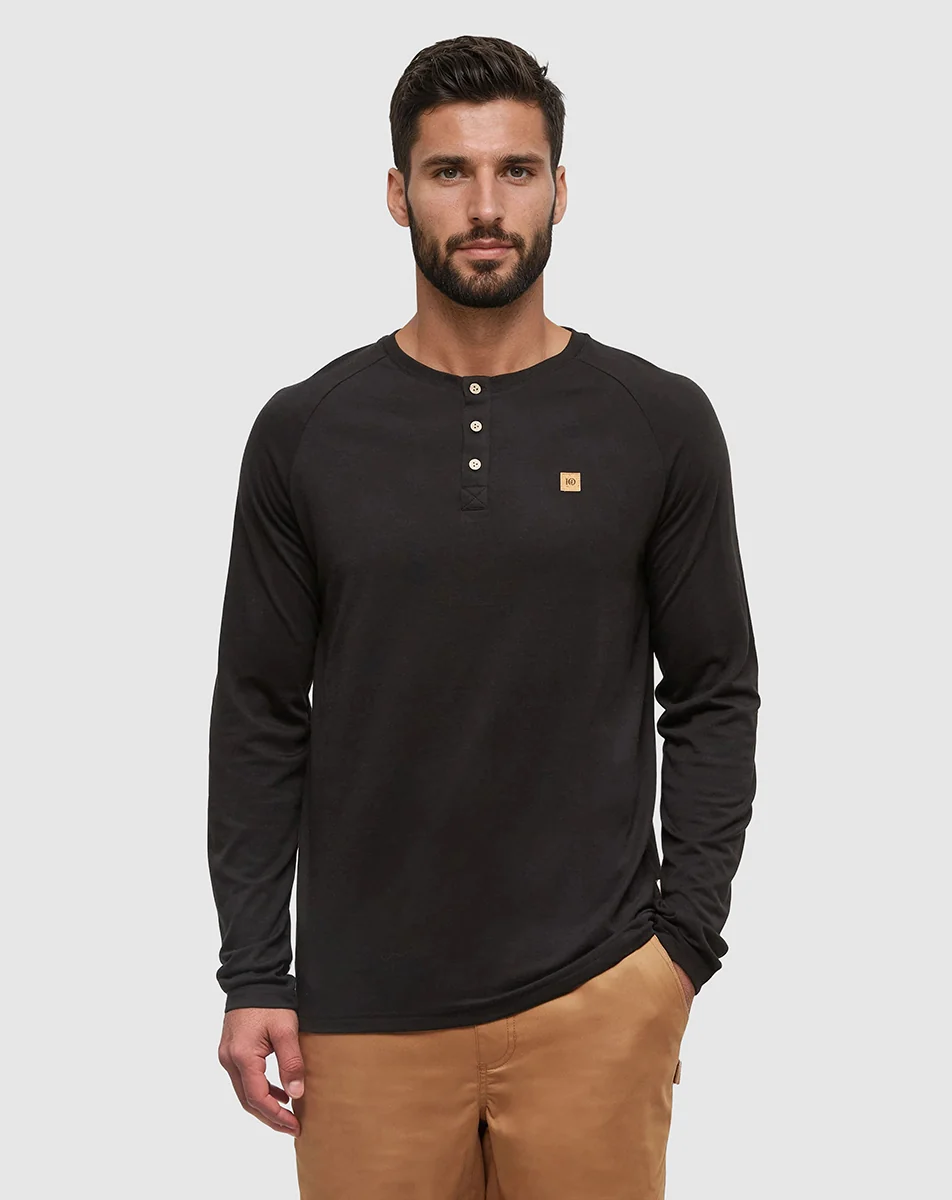 TreeBlend Baker Henley Longsleeve