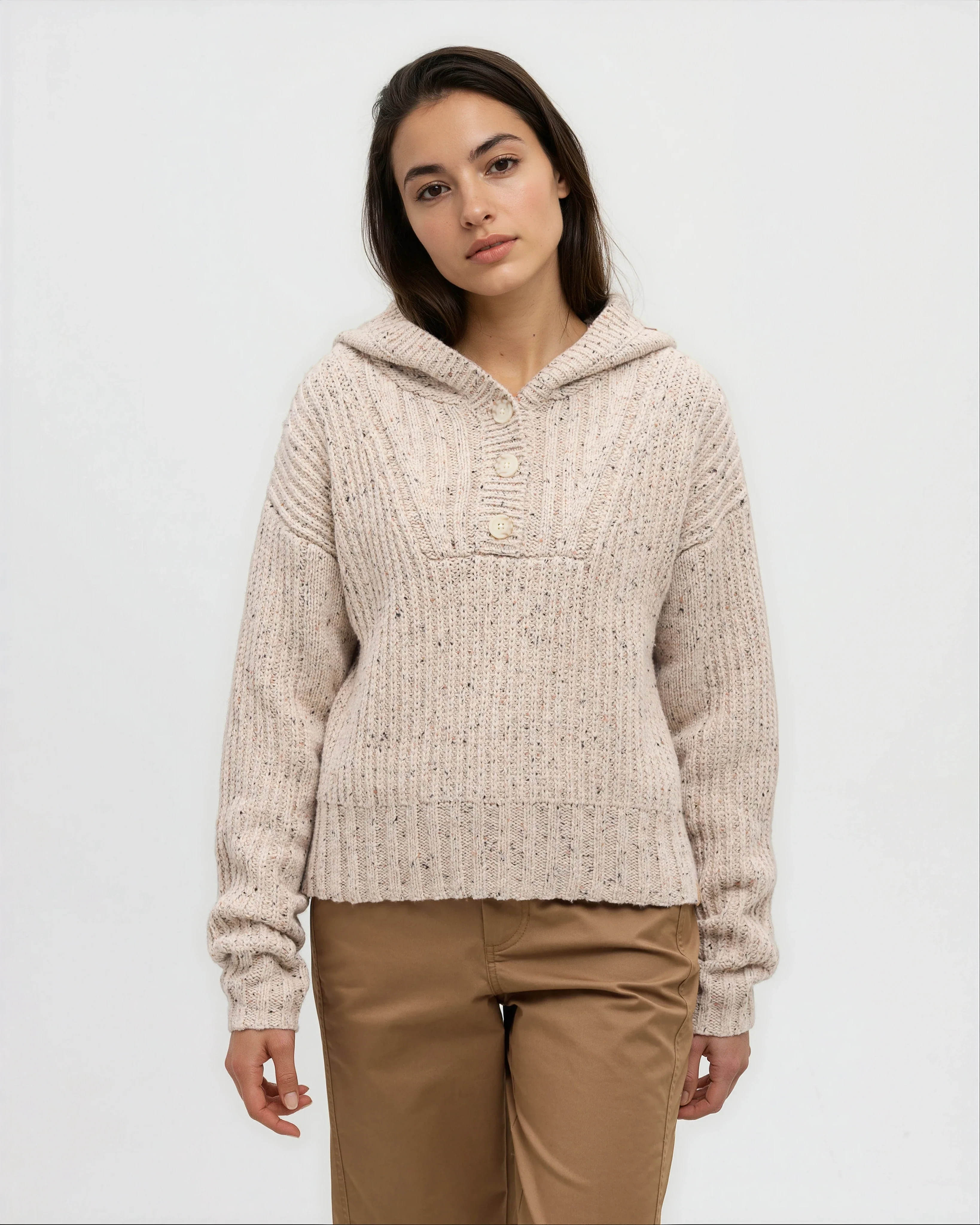 Temple Fleck Sweater