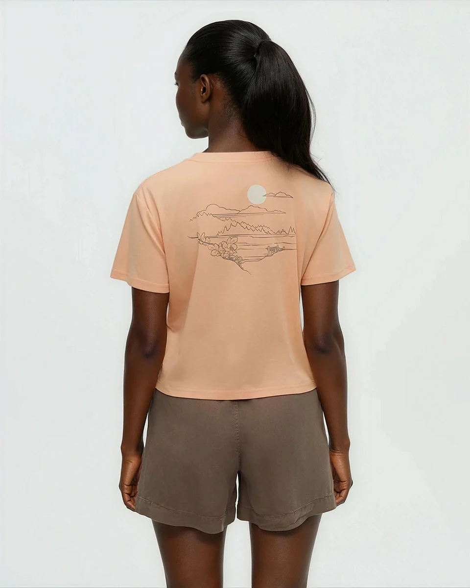 Wild Rose Lake Crop T-Shirt