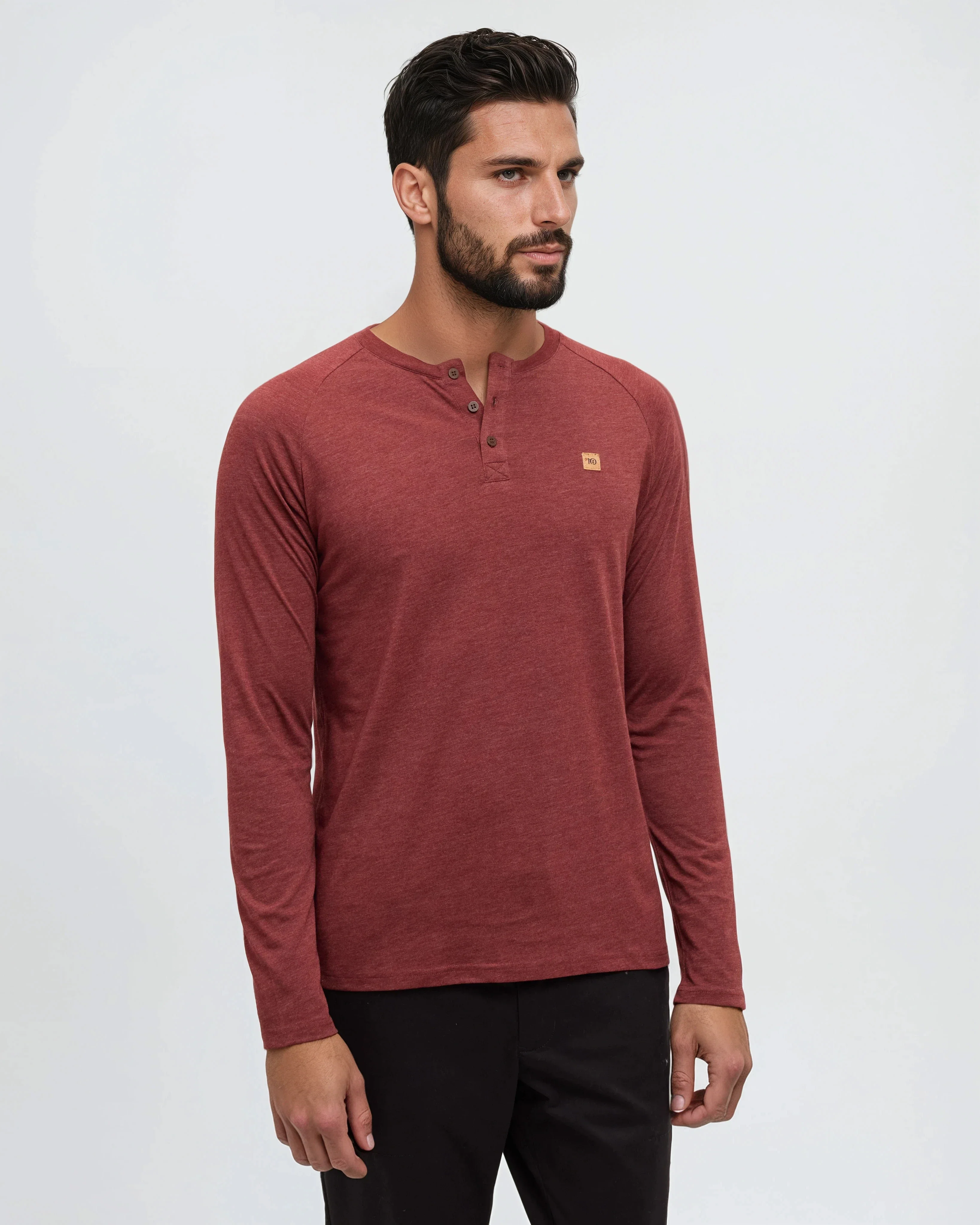 TreeBlend Baker Henley Longsleeve