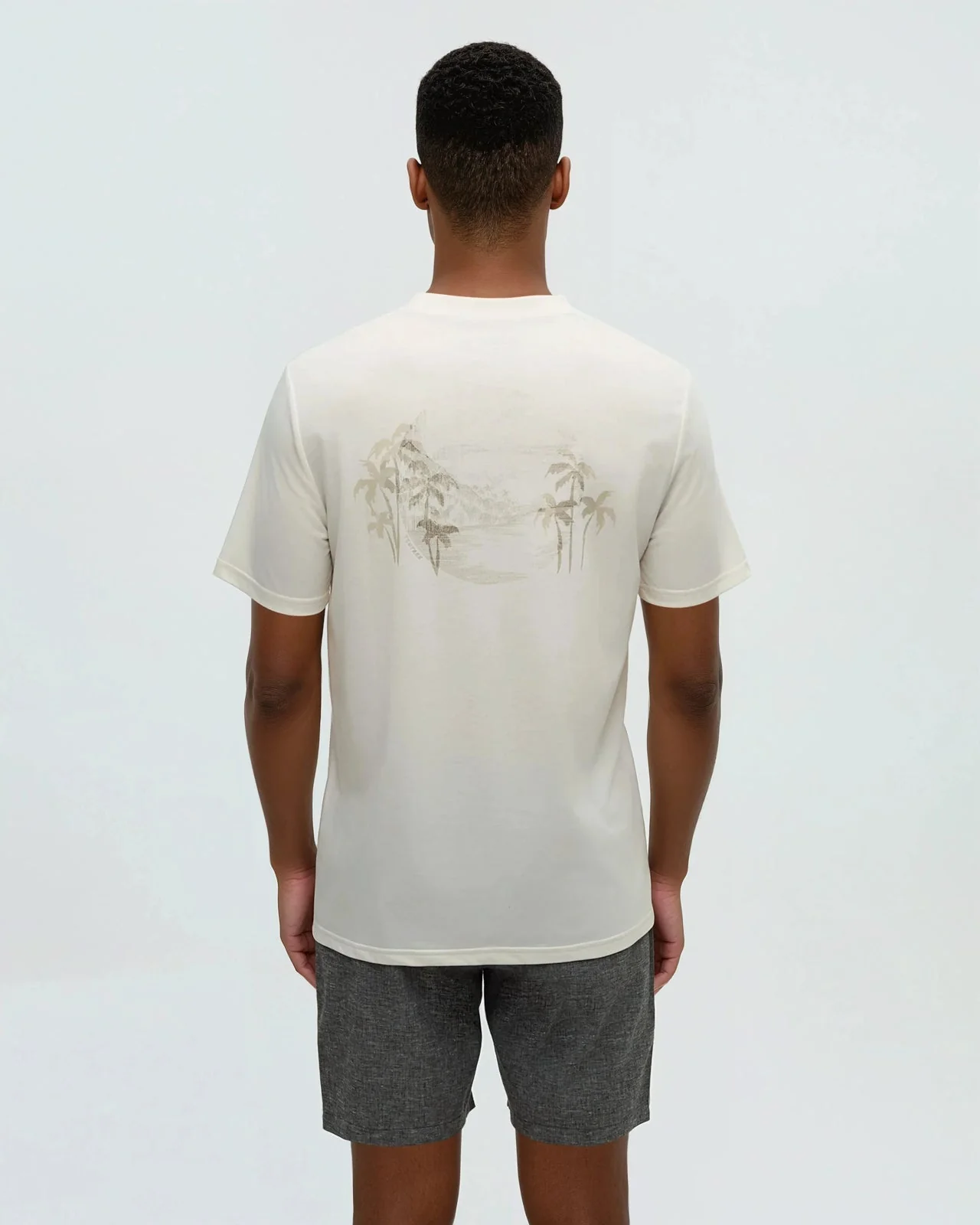 Haiti Palm Overlay T-Shirt